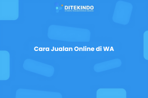 Cara Jualan Online di WA