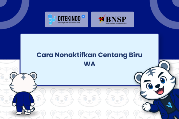 Cara Nonaktifkan Centang Biru WA