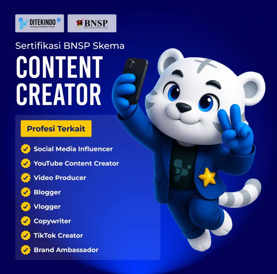 Sertifikasi Conten Creator